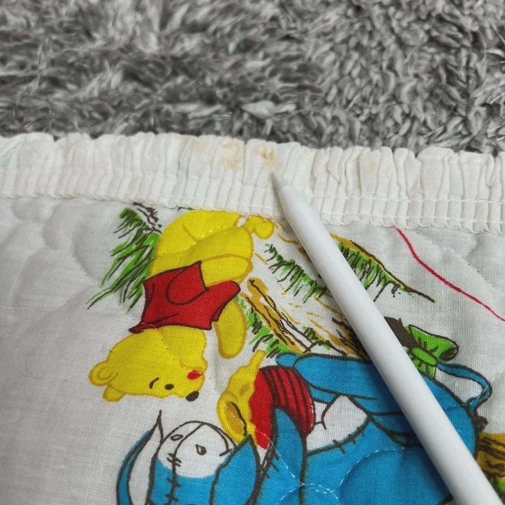 Winnie The Pooh Quilted Baby Blanket Sears Collection‎ Disney Vintage 33x43